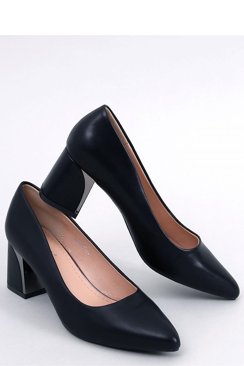 Block heel pumps model 178775